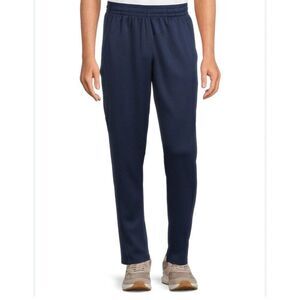 Athletic Dri-Works Men Navy Track Pant With Ankle Zip Size 3XL (48-50)
